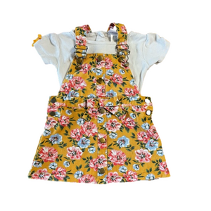 Floral Overall Dress